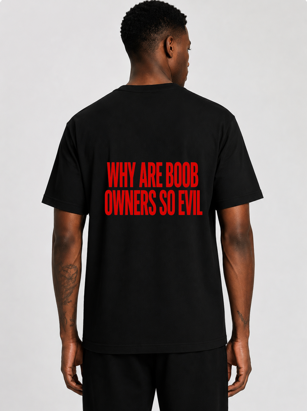 Evil by Nature Tee — Black / White