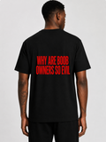 Evil by Nature Tee — Black / White