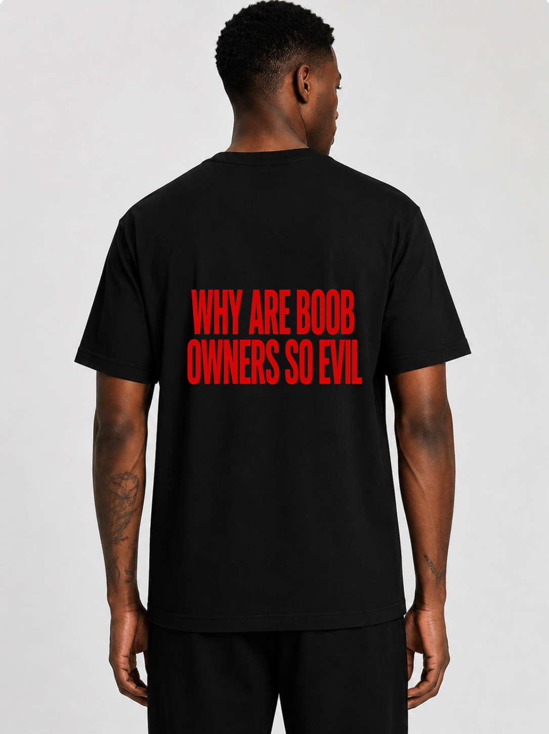 Evil by Nature Tee — Black / White