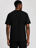 Essential Tee — White / Black