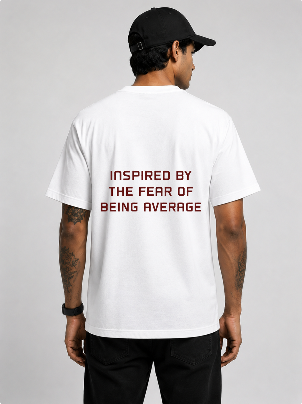 Above Average Tee — White