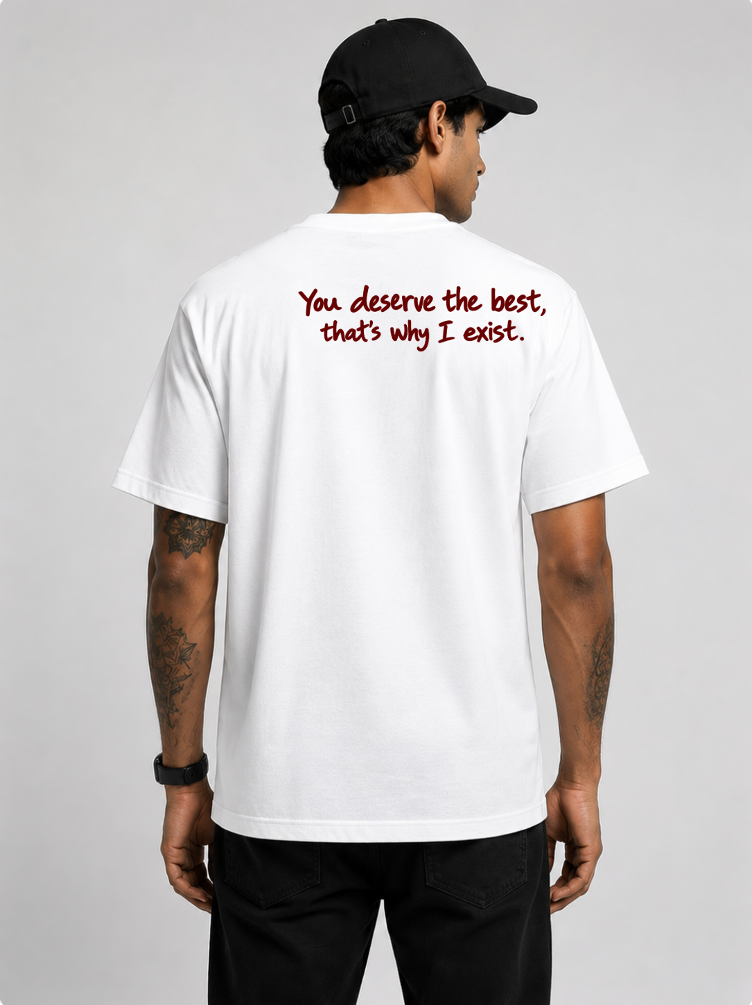 Why I Exist Tee — White