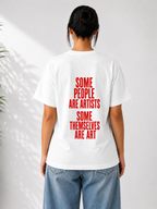 Some Are Art Tee — Black / White