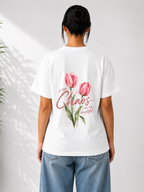 A Little Chaos Tee — White / Black