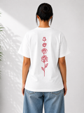 Love In Bloom Tee — Black / White
