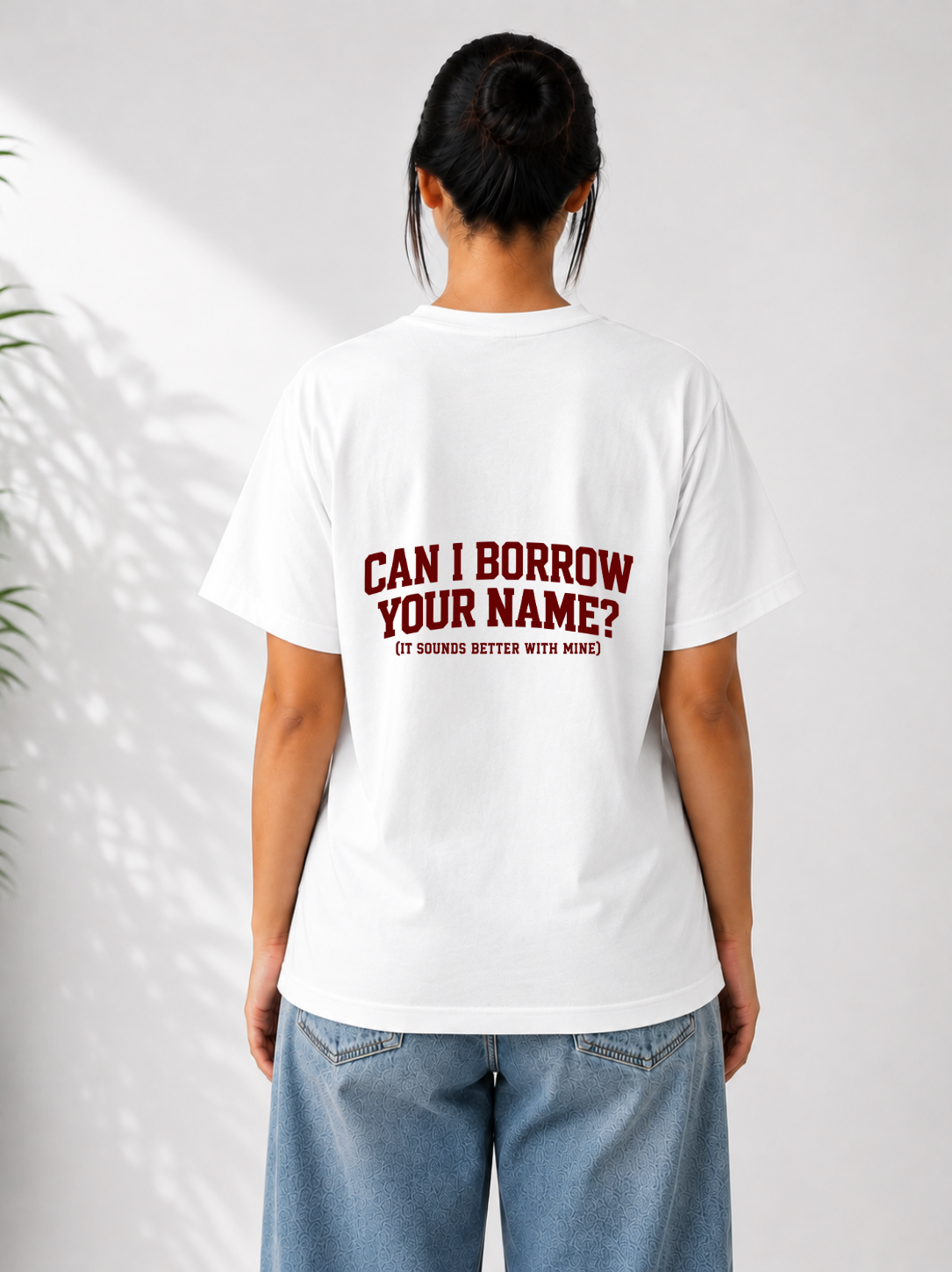 Sounds Better With Mine Tee — White