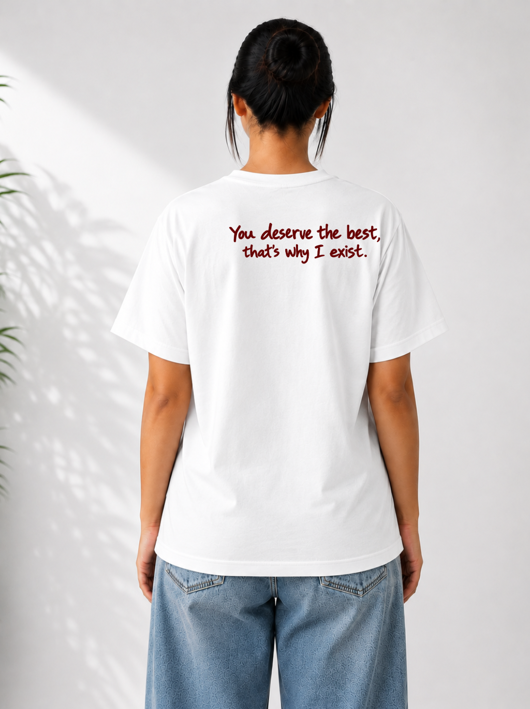 Why I Exist Tee — White