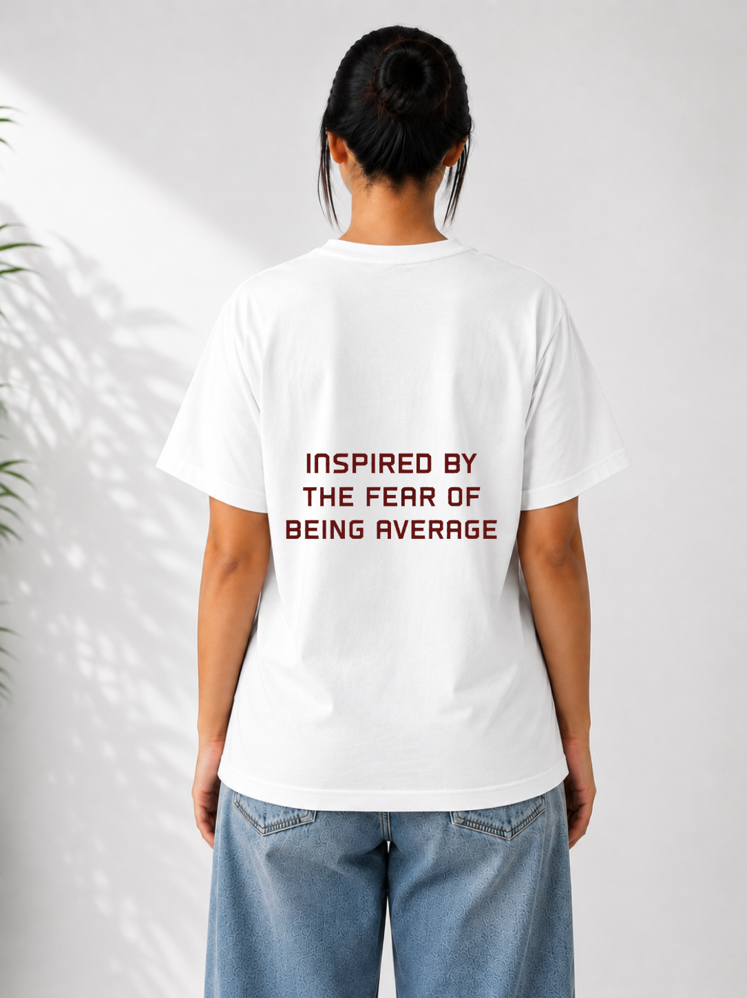 Above Average Tee — White