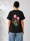 A Little Chaos Tee — White / Black