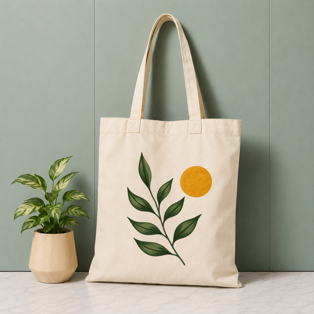Sunlit Leaf Tote