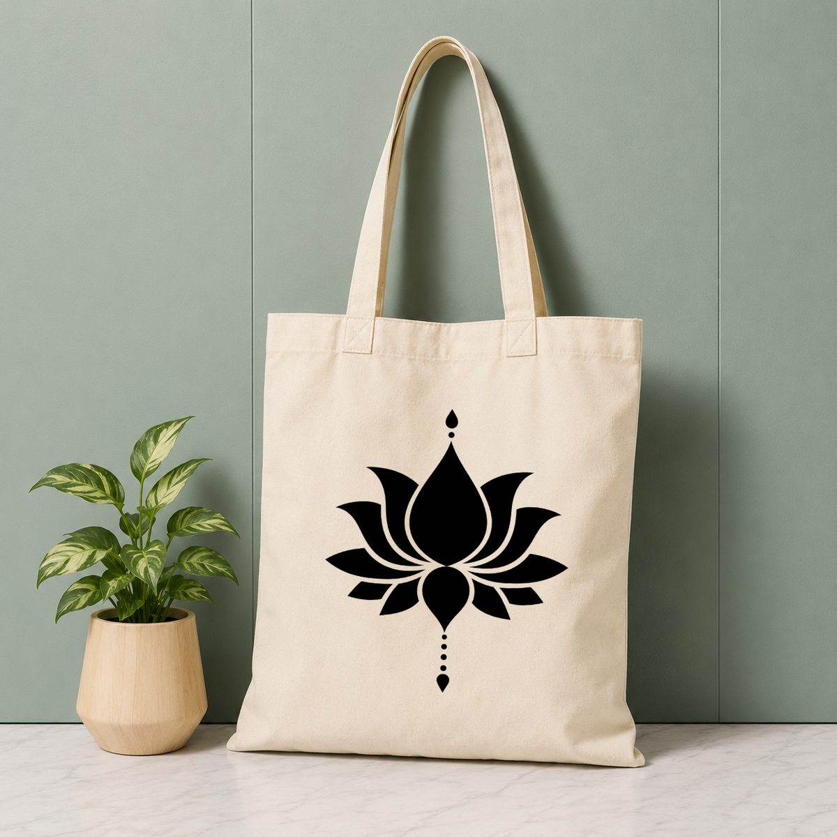 Lotus Grace Tote