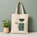 Artful Face Tote
