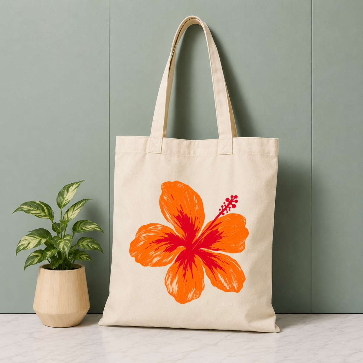 Tropical Bloom Tote