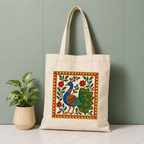 Royal Feather Tote