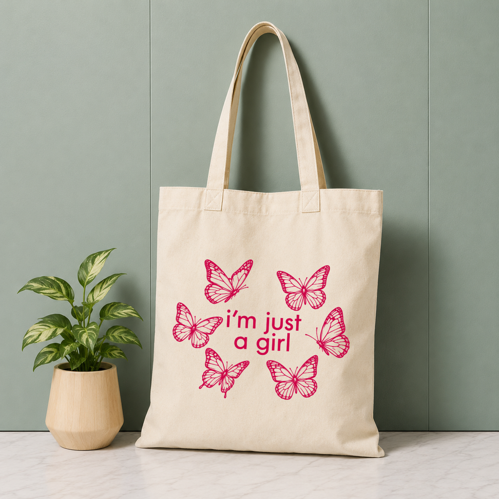 Just a Girl Tote