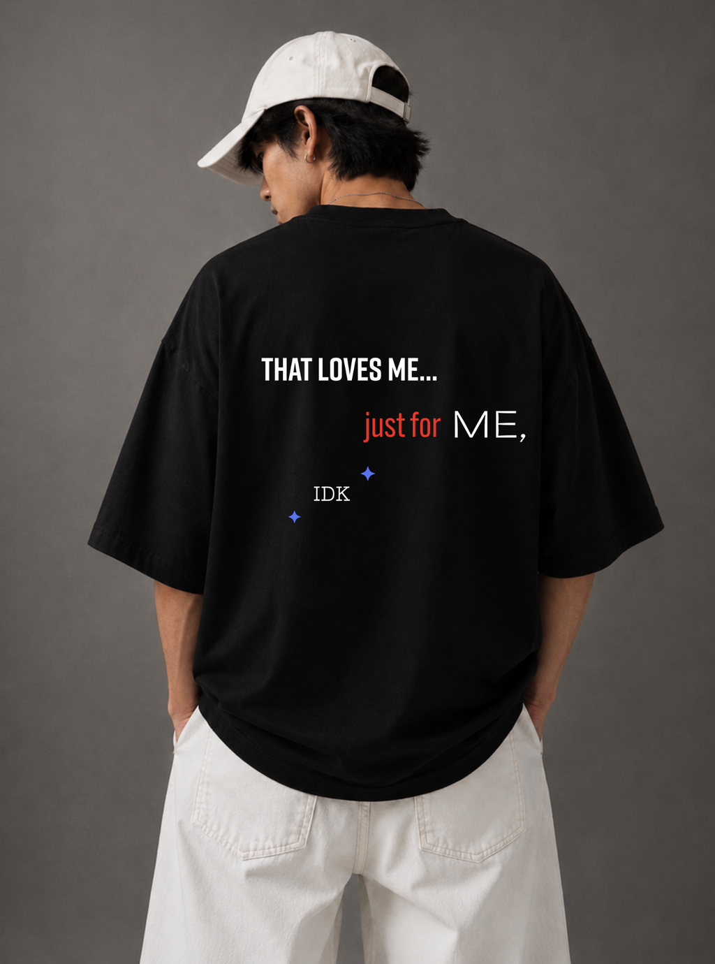 Just For Me Tee — Black