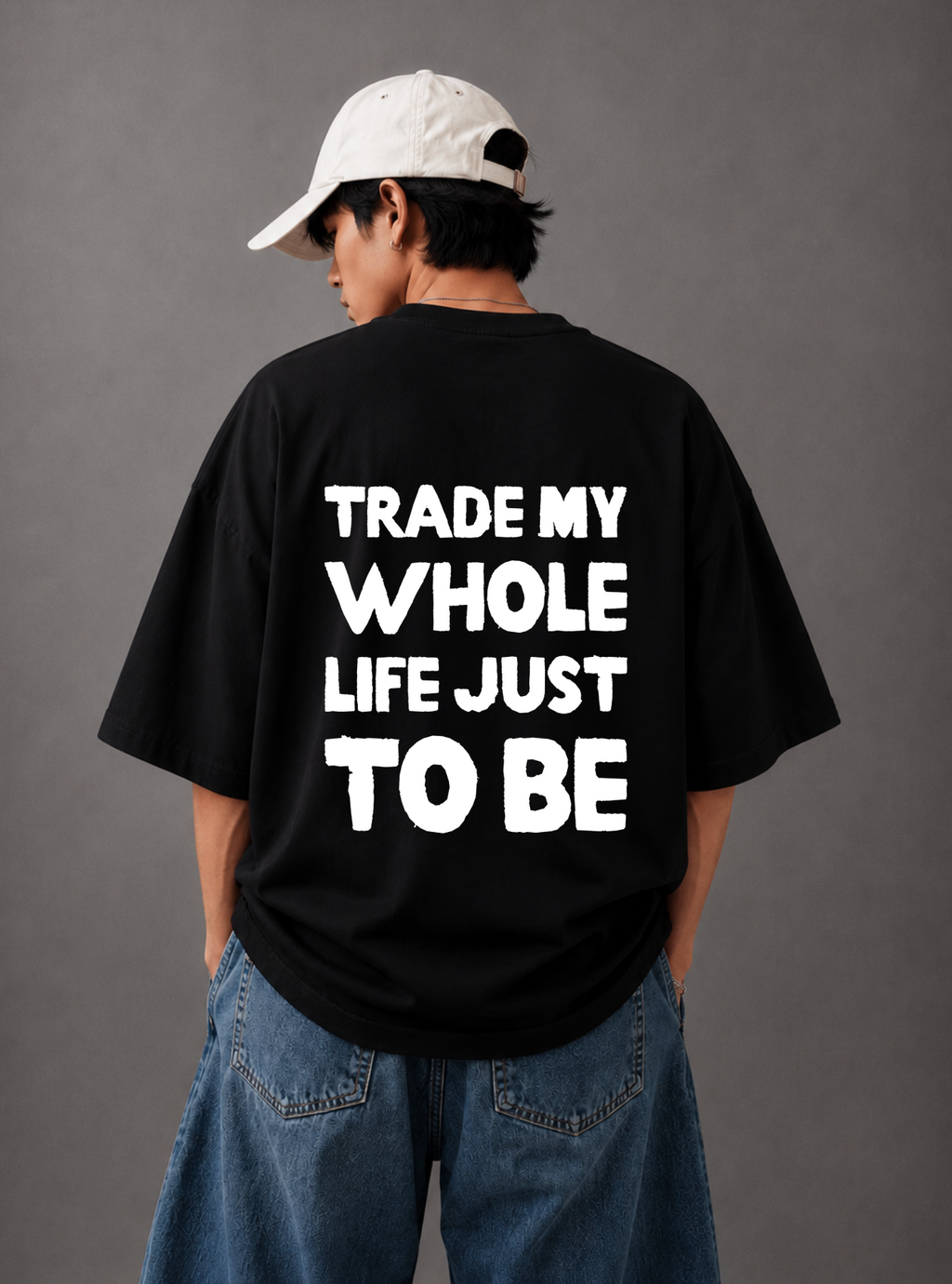 Whole Life Tee — Black