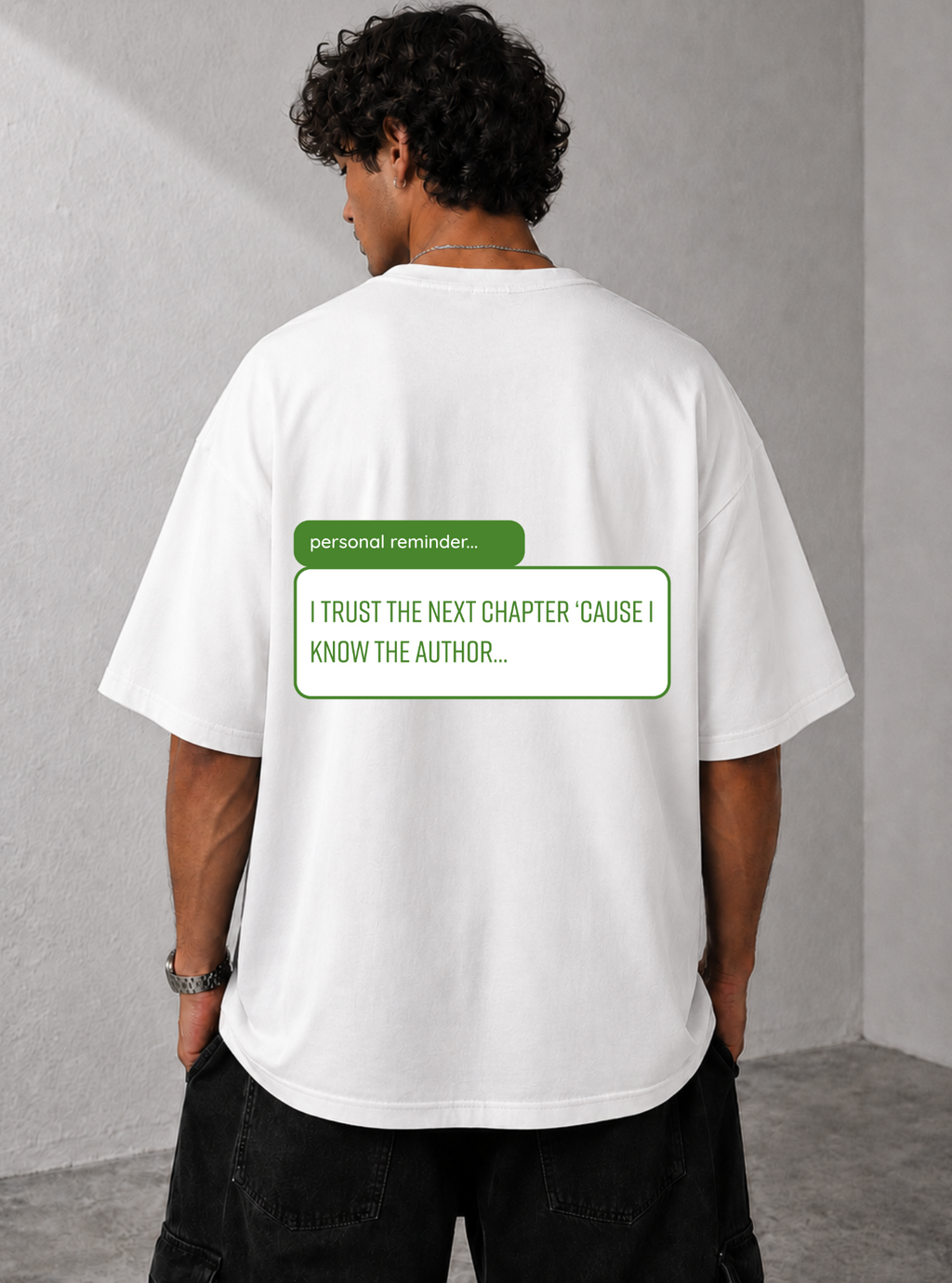 Next Chapter Tee — White