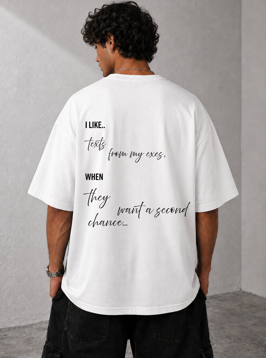 Second Chance Tee — White