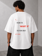What If Tee — White
