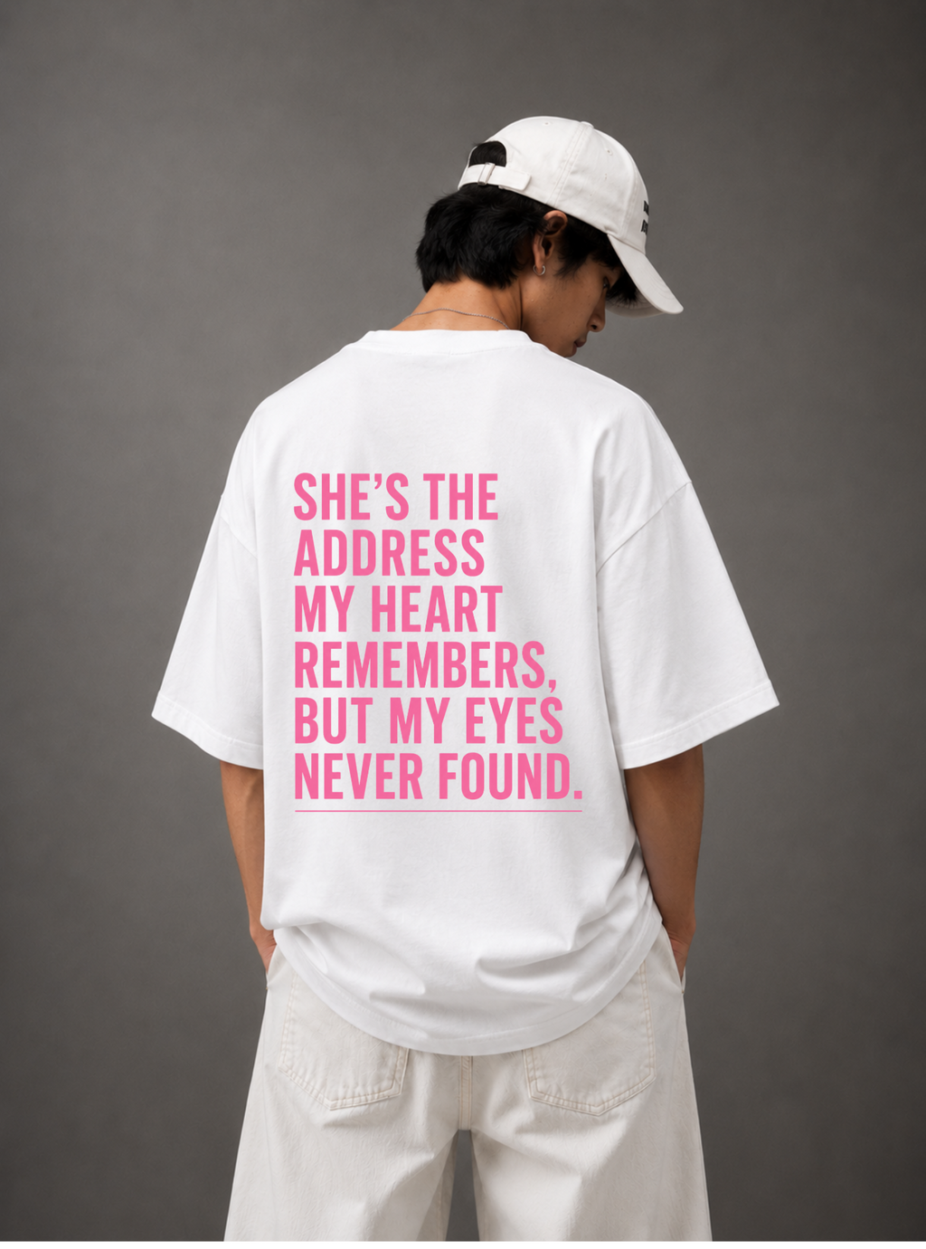 Heart Remembers Tee — Black / White