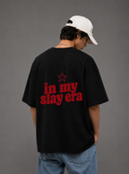 In My Slay Era Tee — Black / White