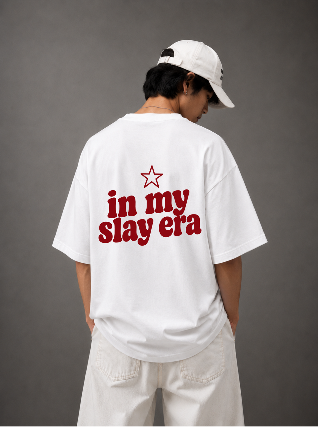 In My Slay Era Tee — Black / White