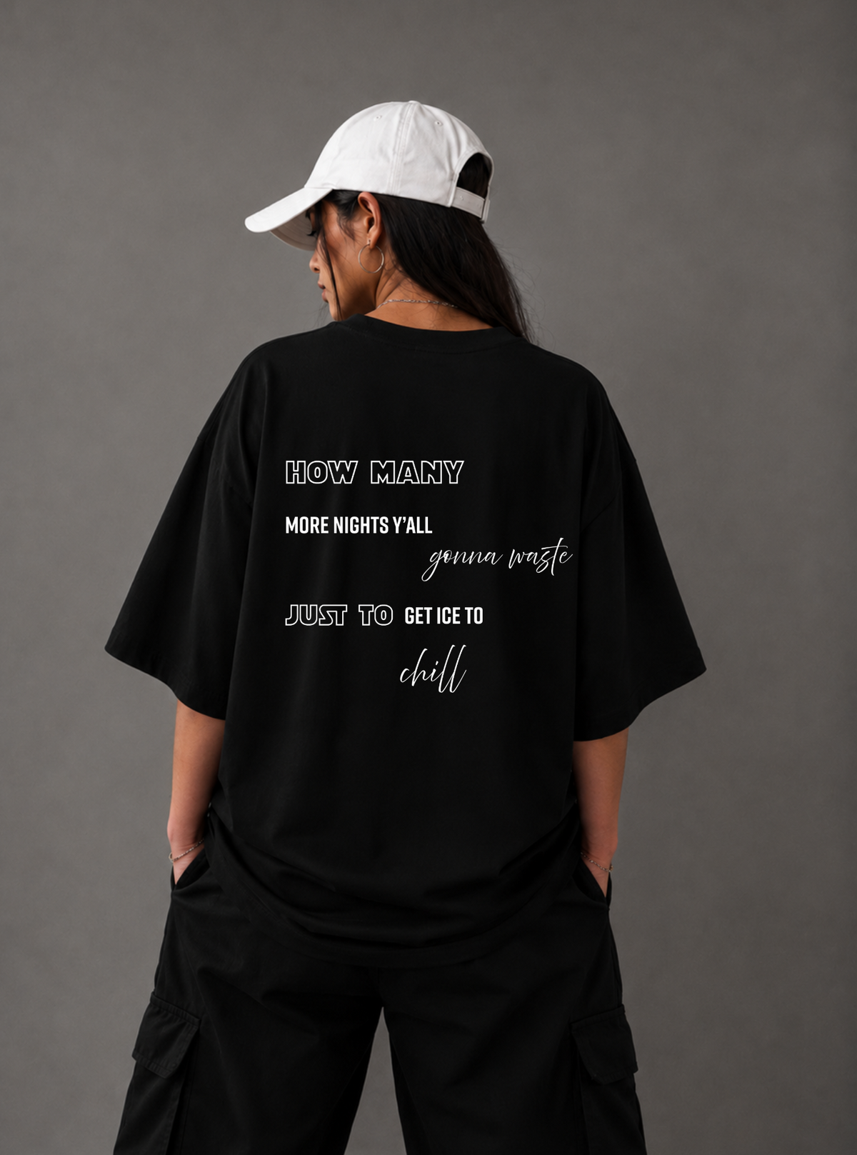 Ice To Chill Tee — Black