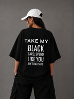 Black Card Tee — Black