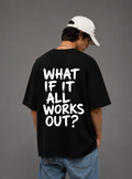 What If It All Works Out? Tee — Black