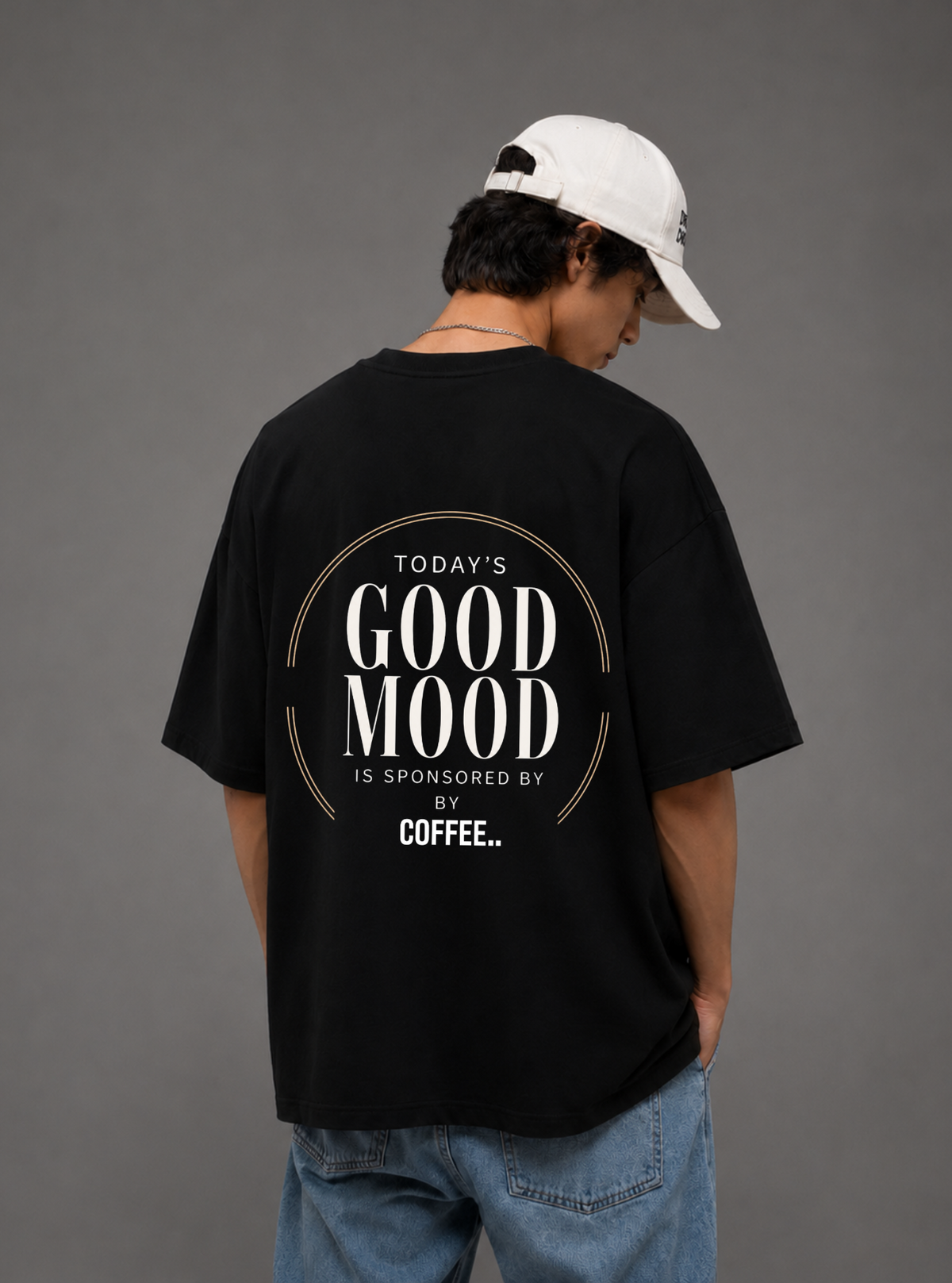 Today's Good Mood Tee — Black