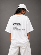 Poetry Tee — White