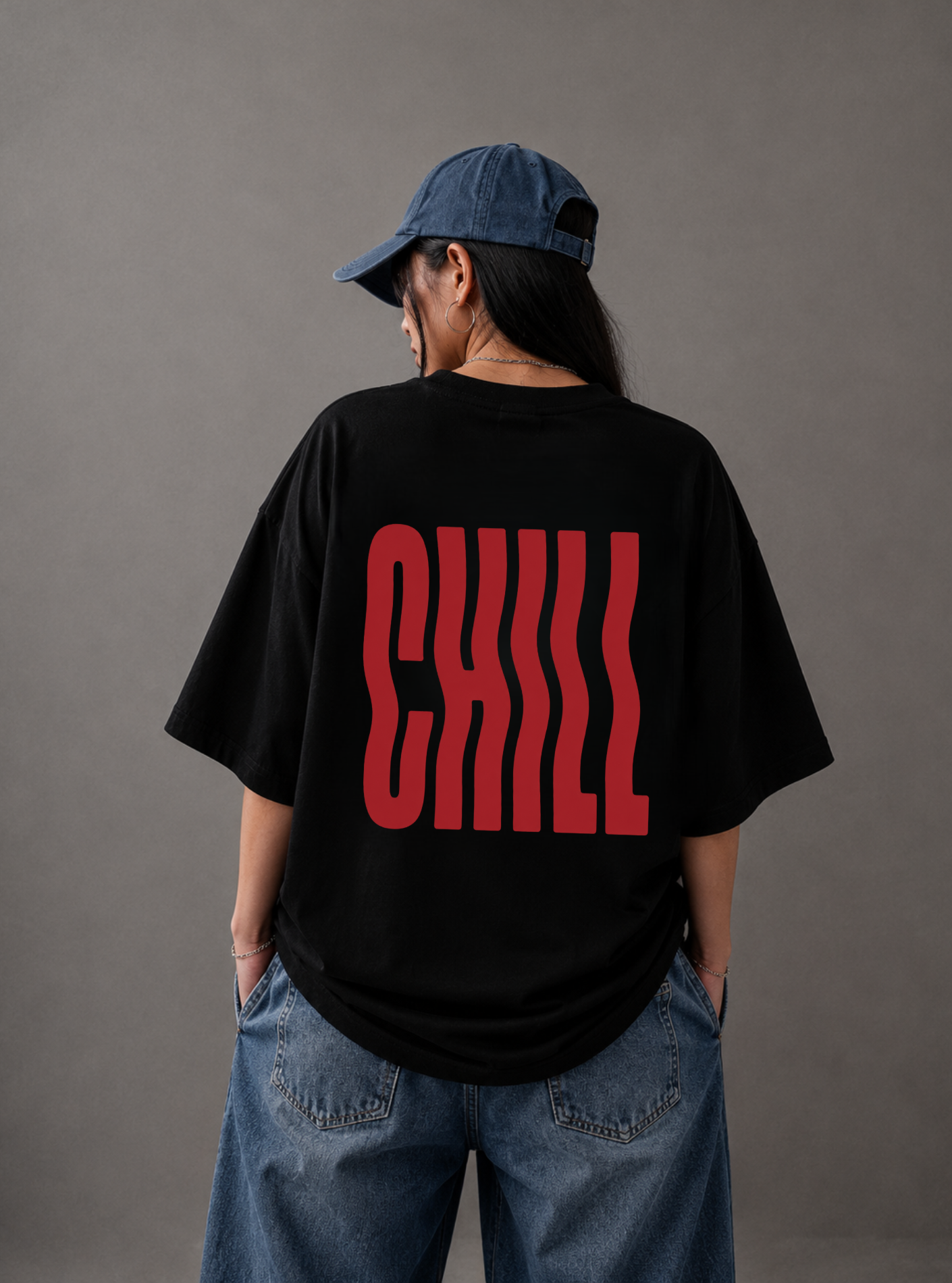 CHILL Tee — Black / White