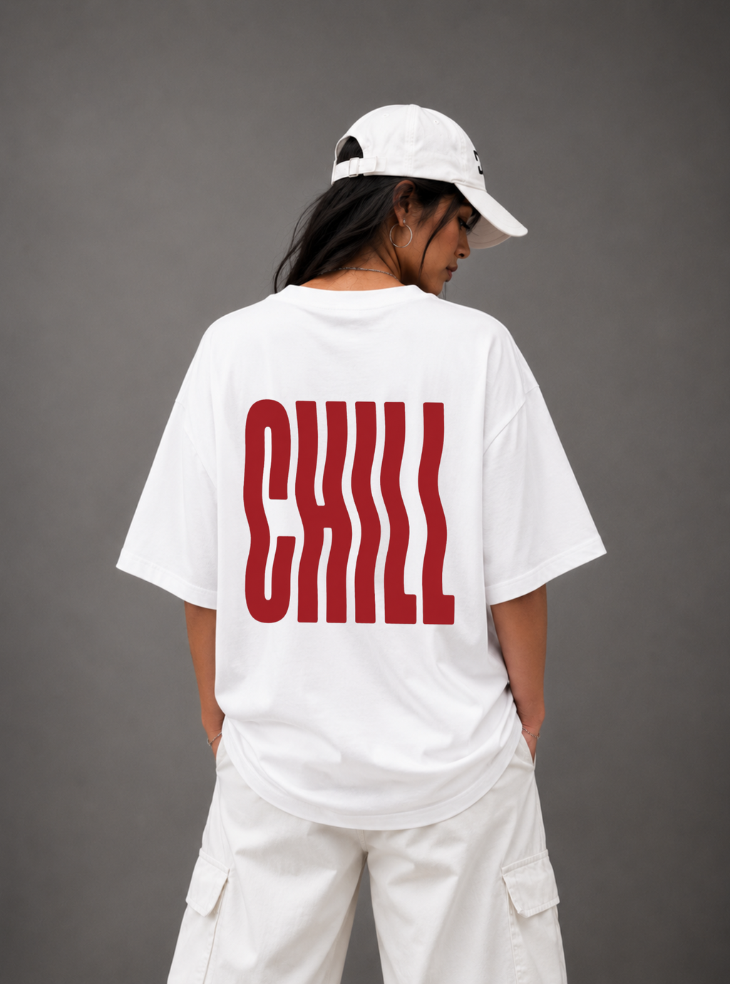CHILL Tee — Black / White