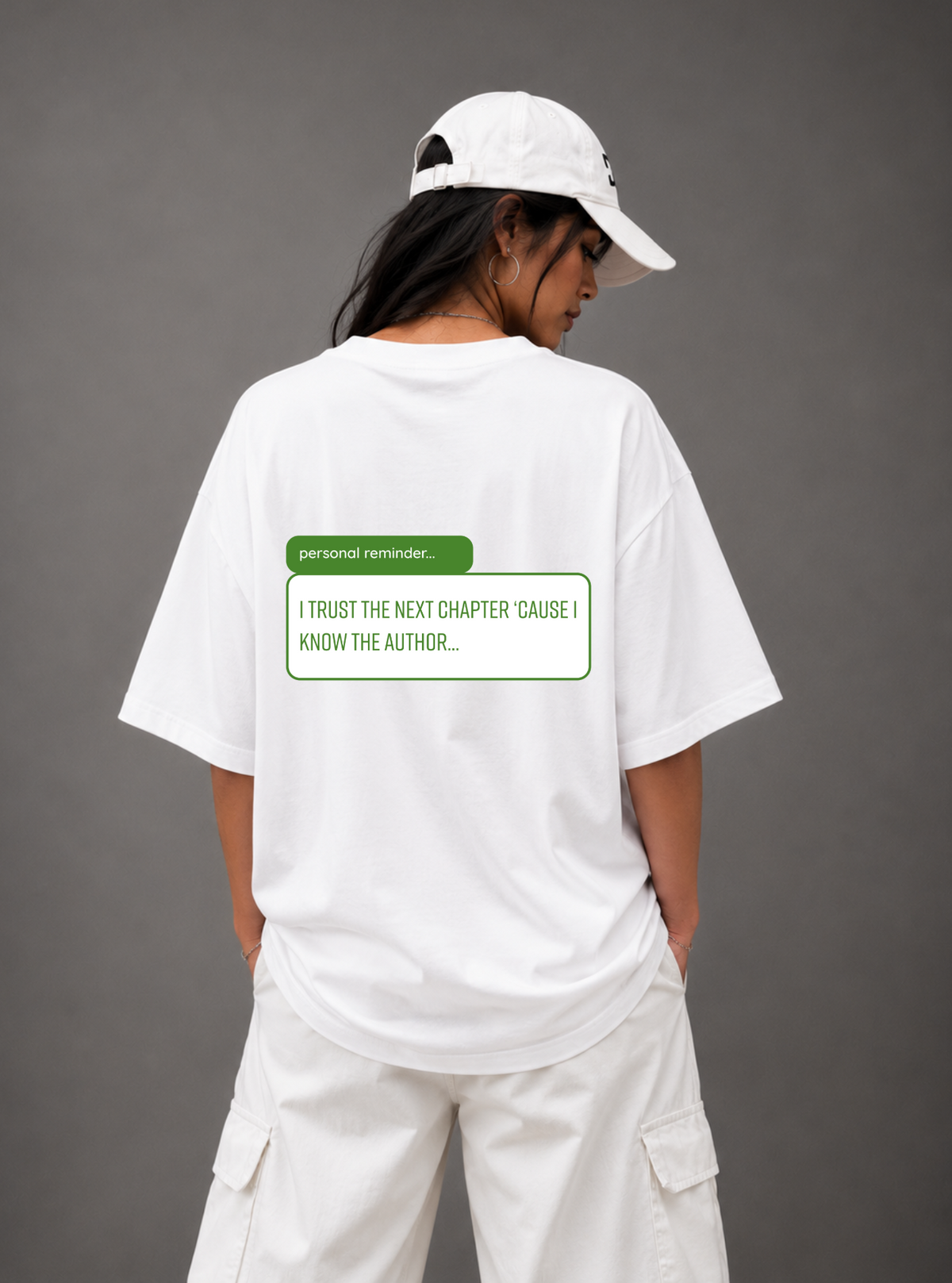 Next Chapter Tee — White