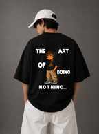 The Art of Doing Nothing Graphic Tee — Black / White