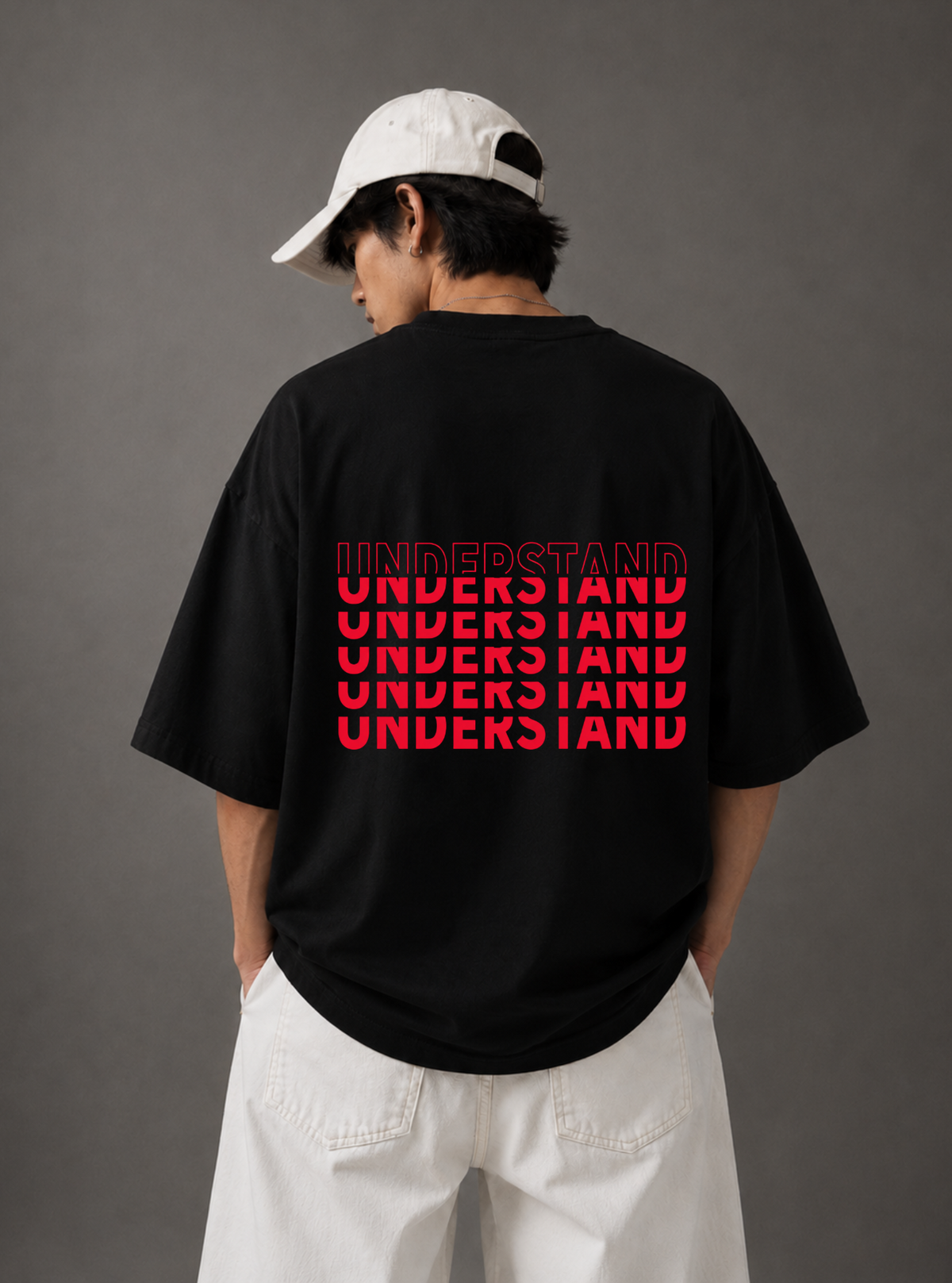 Understand Typography Graphic Tee — Black
