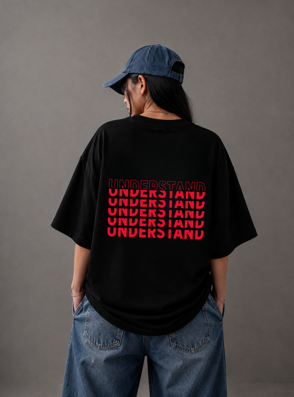 Understand Typography Graphic Tee — Black