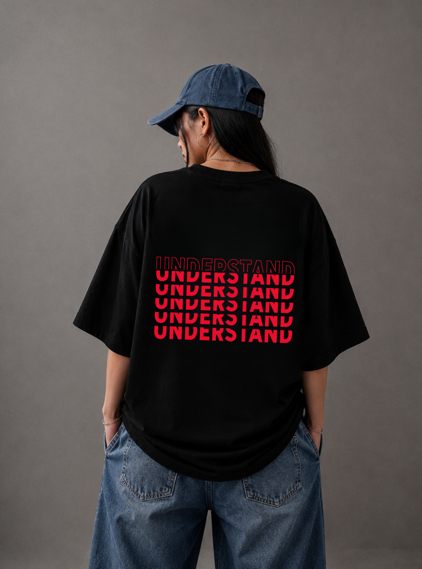 Understand Typography Graphic Tee — Black