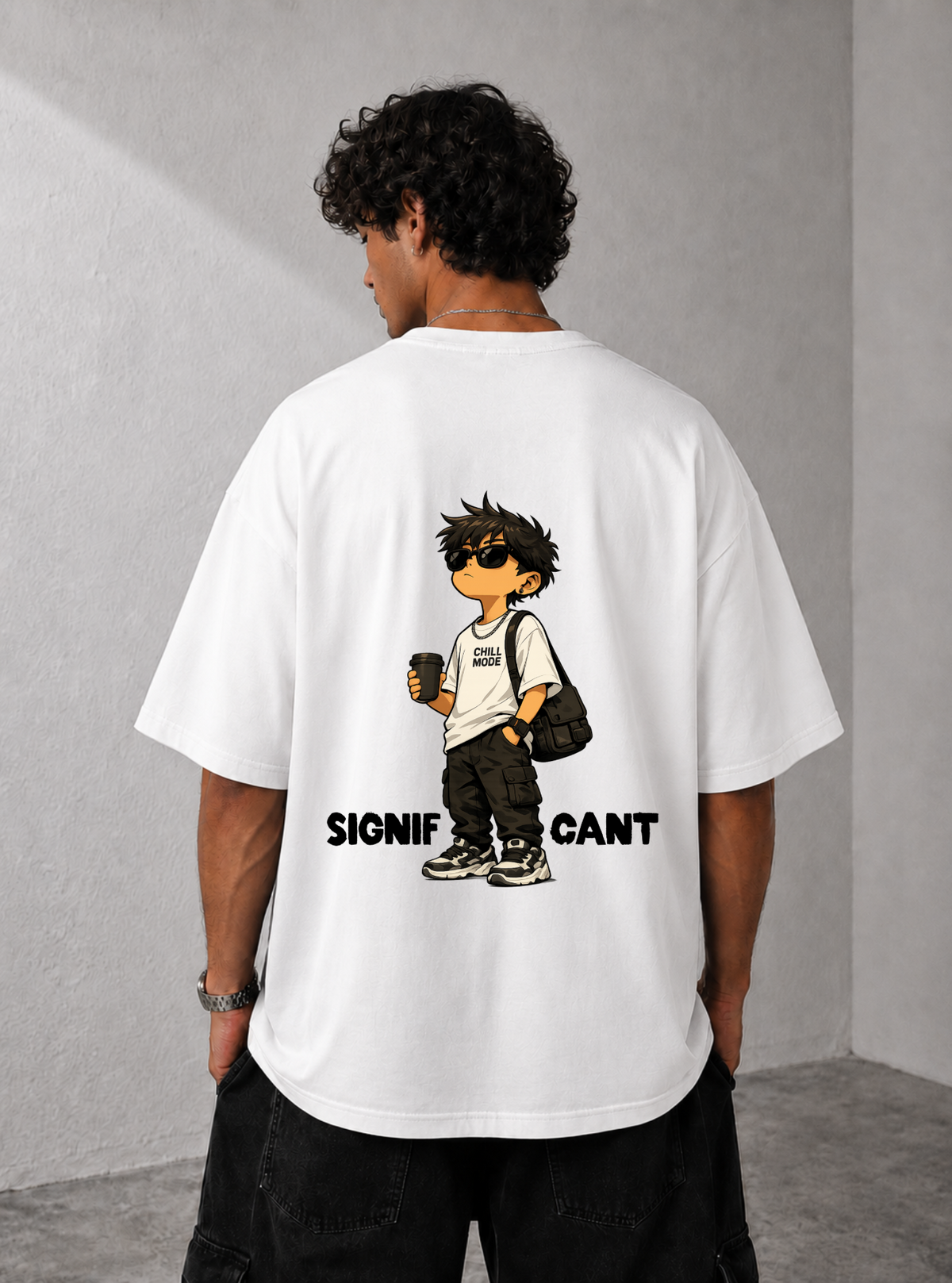 Significant Graphic Tee — Black / White