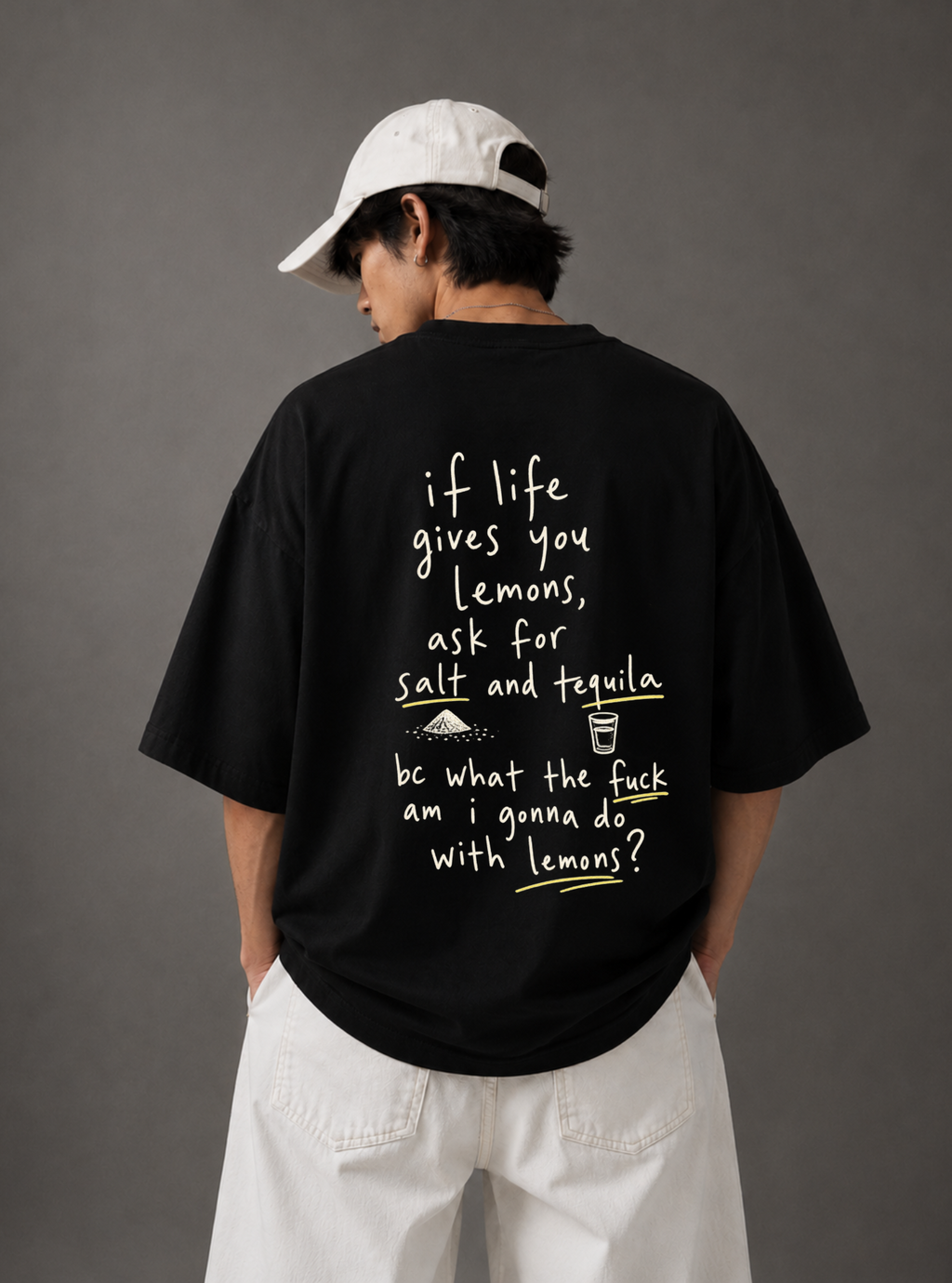 Lemons & Bad Decisions Tee — Black