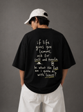 Lemons & Bad Decisions Tee — Black