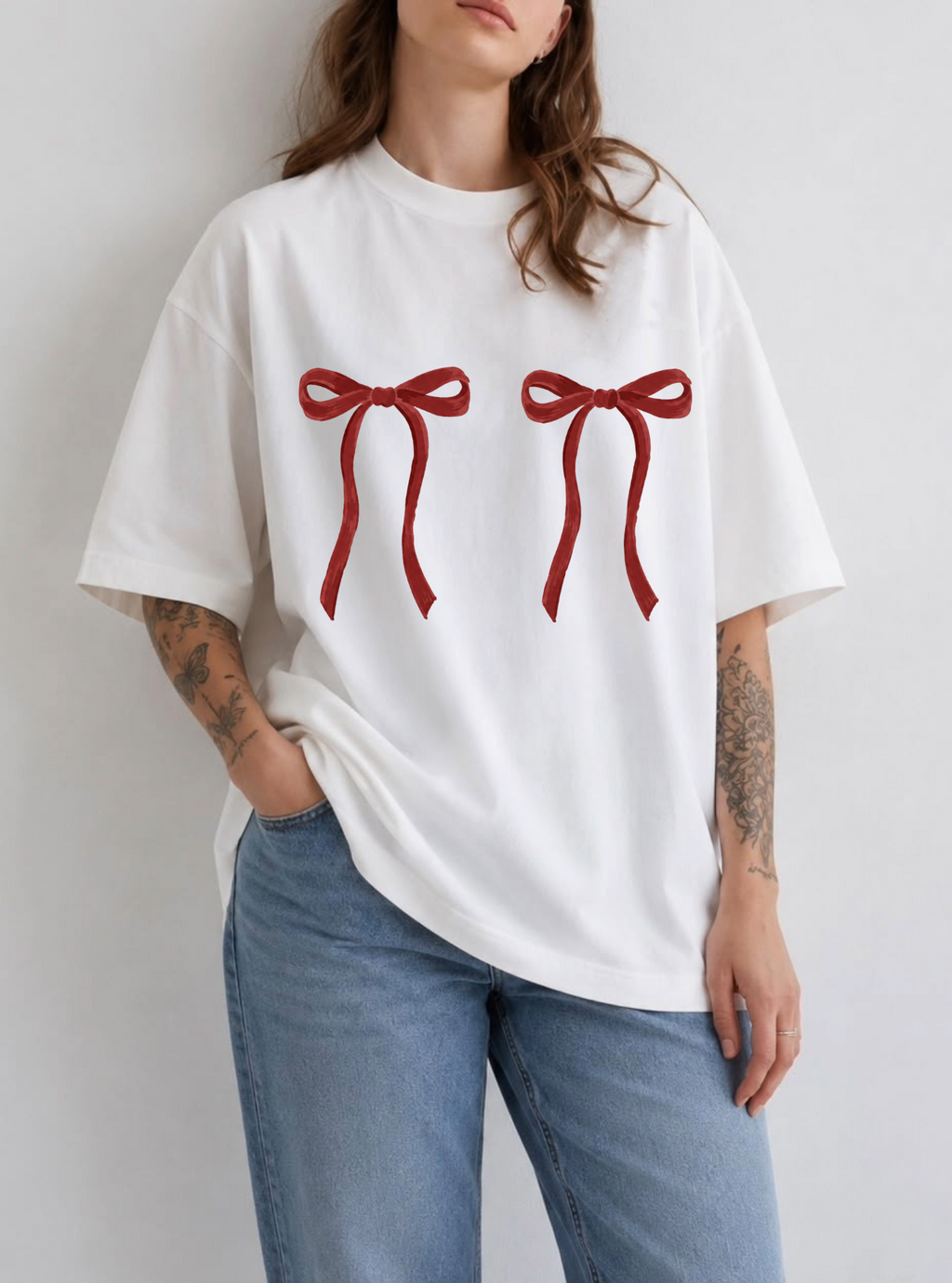 Pretty Little Thing Tee — Black / White