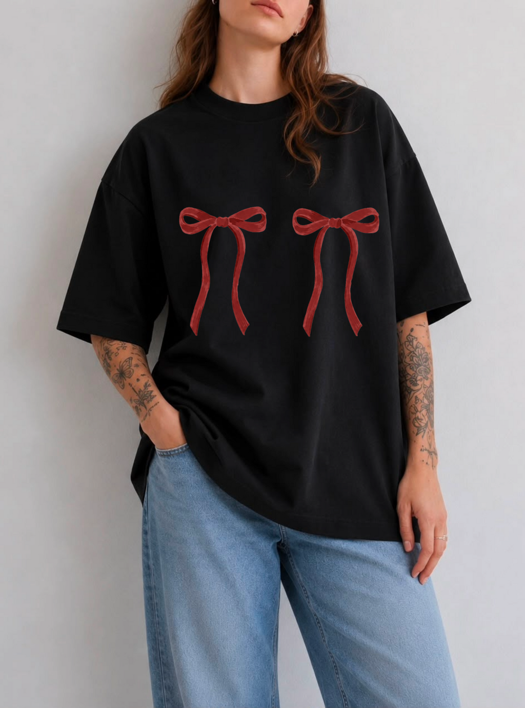 Pretty Little Thing Tee — Black / White