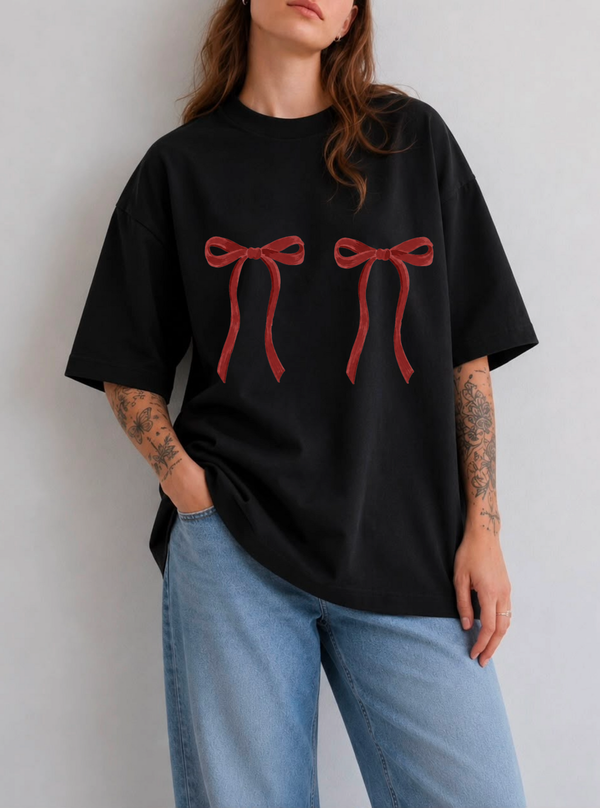 Pretty Little Thing Tee — Black / White