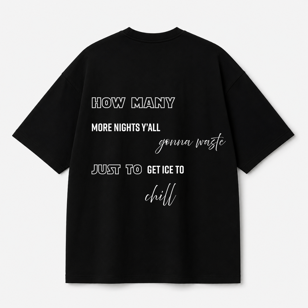 Ice To Chill Tee — Black
