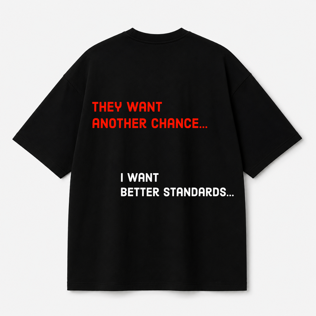 Better Standards Tee — Black