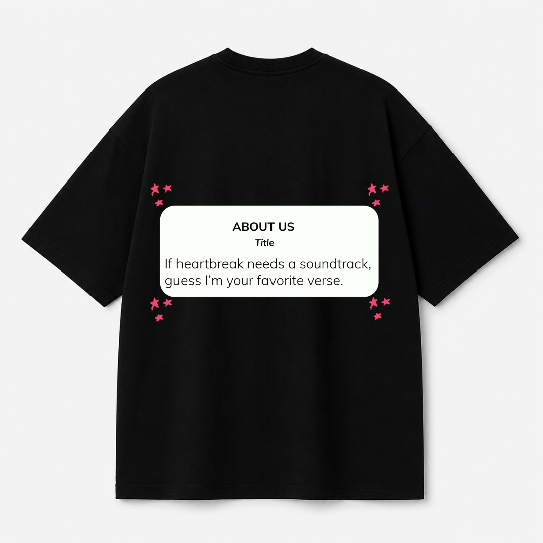 Favorite Verse Tee — Black