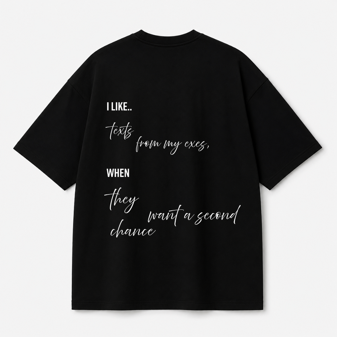 Second Chance Tee — Black