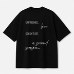 Unfinished Love Tee — Black